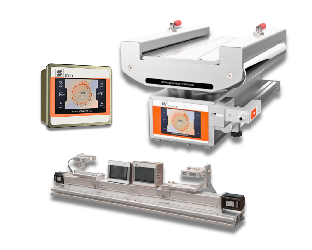 Axion web guiding and alignment systems