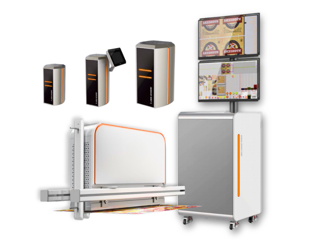 Axion inspection systems for converting and print production