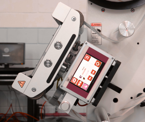 Axion industrial inspection and web-guiding technology in a production environment